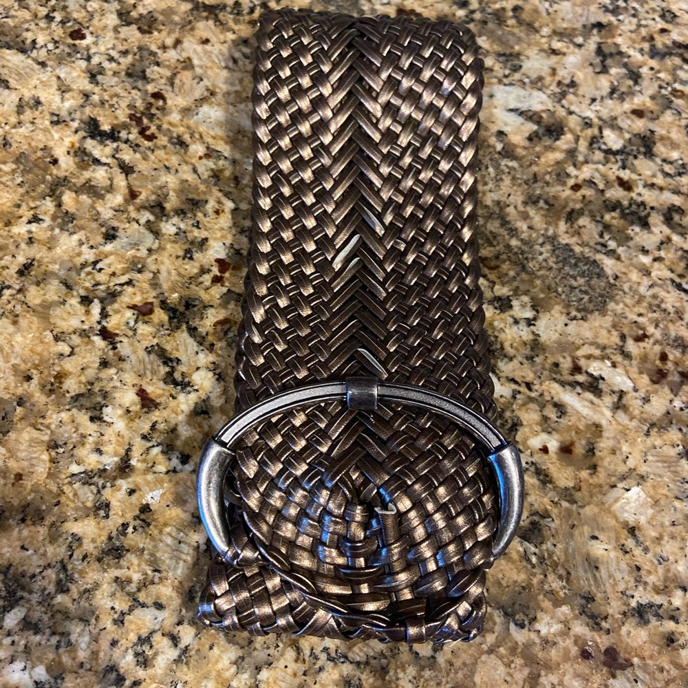 Super cute wide copper belt